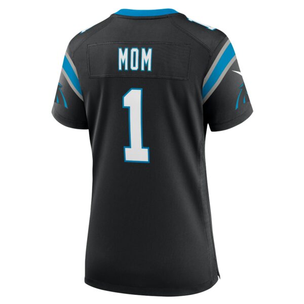 Women’s Carolina Panthers Number 1 Mom Nike Black Game Jersey