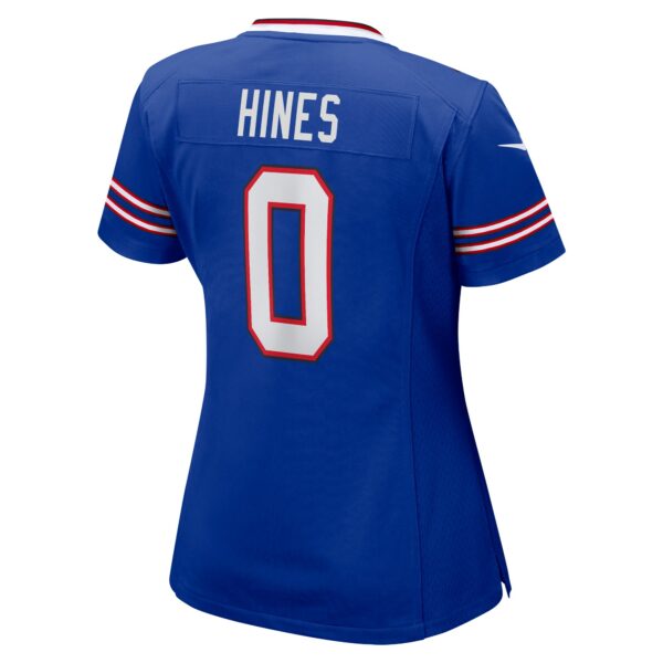 Women’s Buffalo Bills Nyheim Hines Nike Royal Game Player Jersey