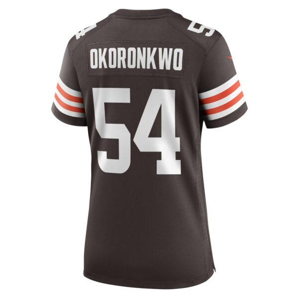 Women’s Cleveland Browns Ogbonnia Okoronkwo Nike Brown Game Player Jersey