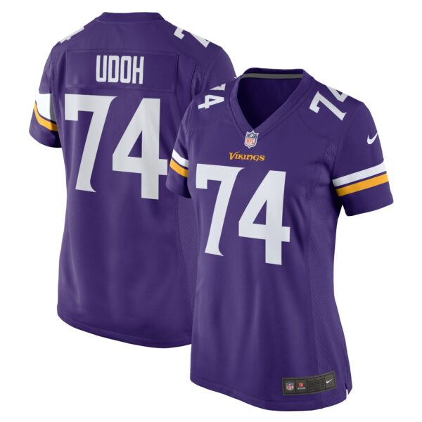 Women’s Minnesota Vikings Oli Udoh Nike Purple Game Jersey