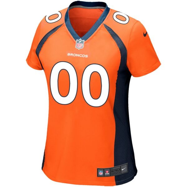 Women’s Nike Orange Denver Broncos Custom Game Jersey