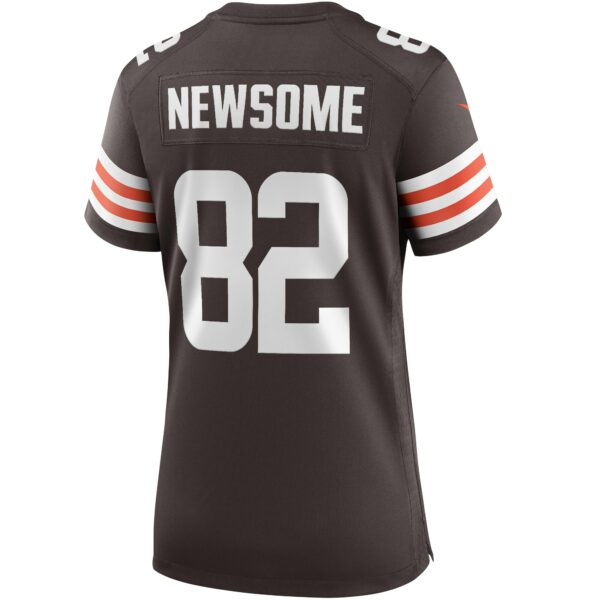 Women’s Cleveland Browns Ozzie Newsome Nike Brown Game Retired Player Jersey