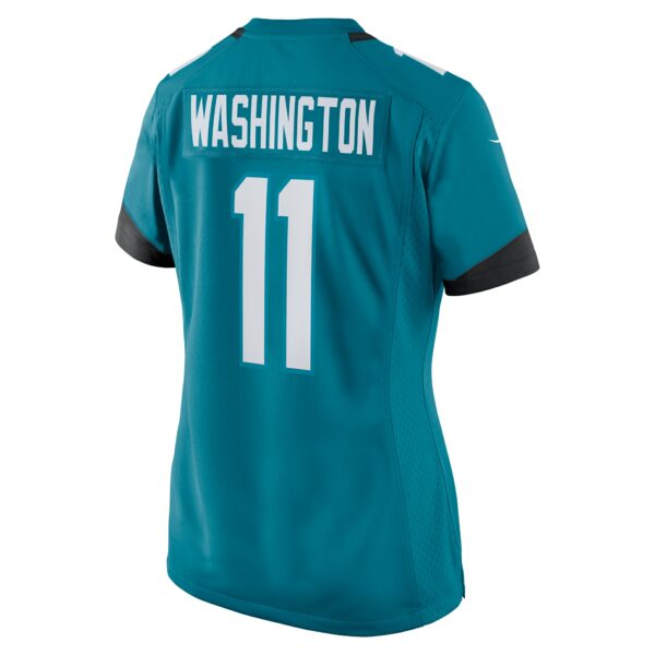 Women’s Jacksonville Jaguars Parker Washington Nike Teal Team Game Jersey