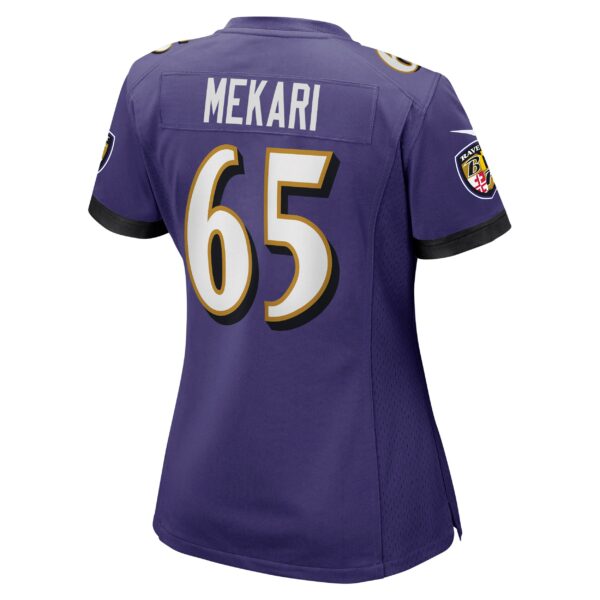 Women’s Baltimore Ravens Patrick Mekari Nike Purple Game Jersey