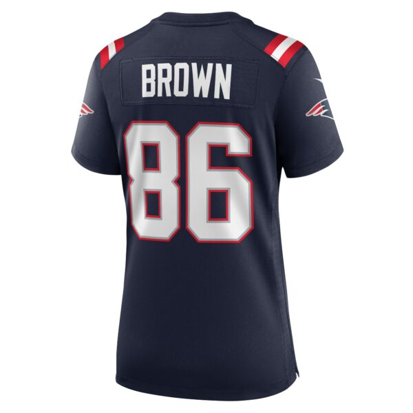 Women’s New England Patriots Pharaoh Brown Nike Navy Team Game Jersey