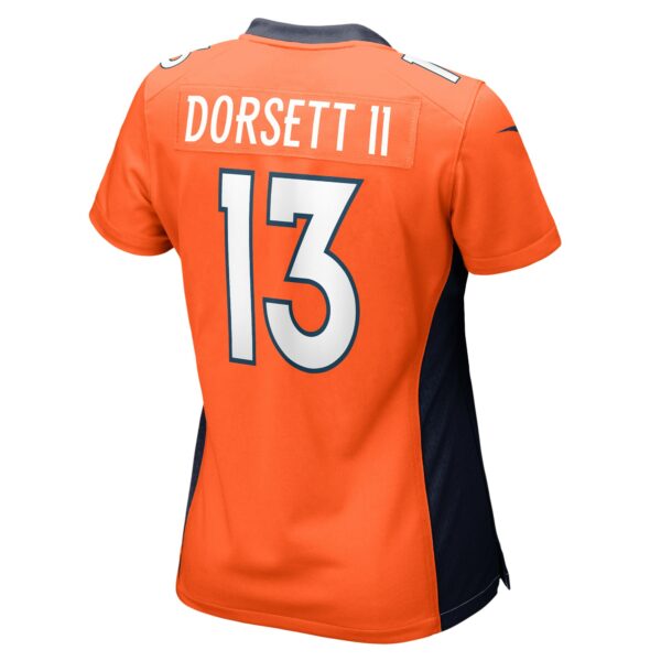 Women’s Denver Broncos Phillip Dorsett II Nike Orange Team Game Jersey