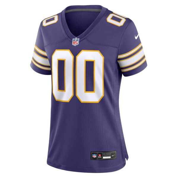 Women’s Minnesota Vikings Nike Purple Classic Custom Game Jersey