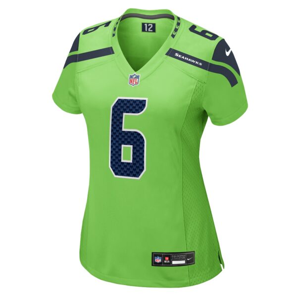 Women’s Seattle Seahawks Quandre Diggs Nike Neon Green Game Jersey