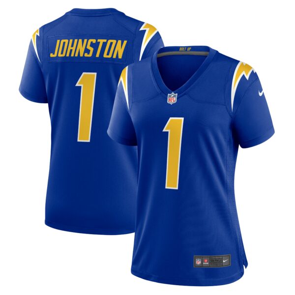 Women’s Los Angeles Chargers Quentin Johnston Nike Royal Alternate Game Jersey