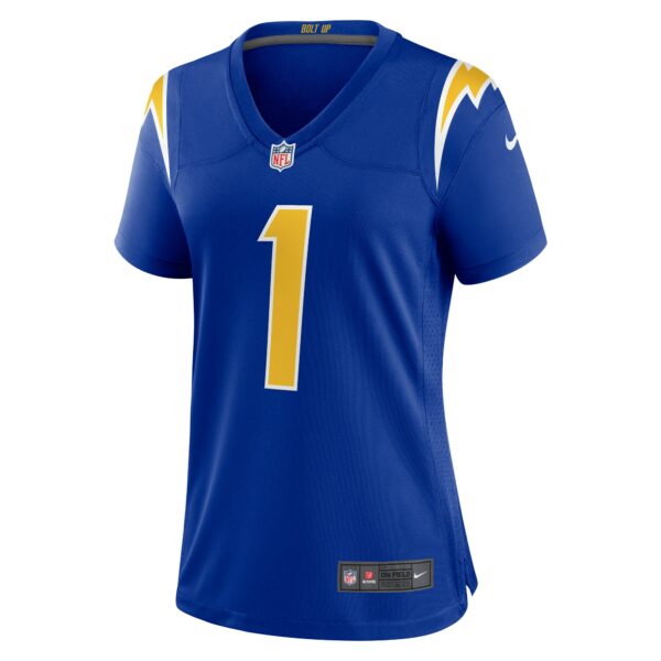 Women’s Los Angeles Chargers Quentin Johnston Nike Royal Alternate Game Jersey