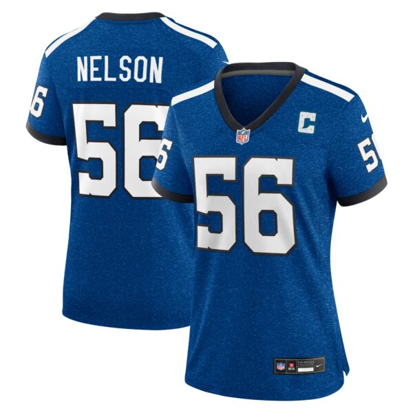 Women’s Indianapolis Colts Quenton Nelson Nike Royal Indiana Nights Alternate Game Jersey