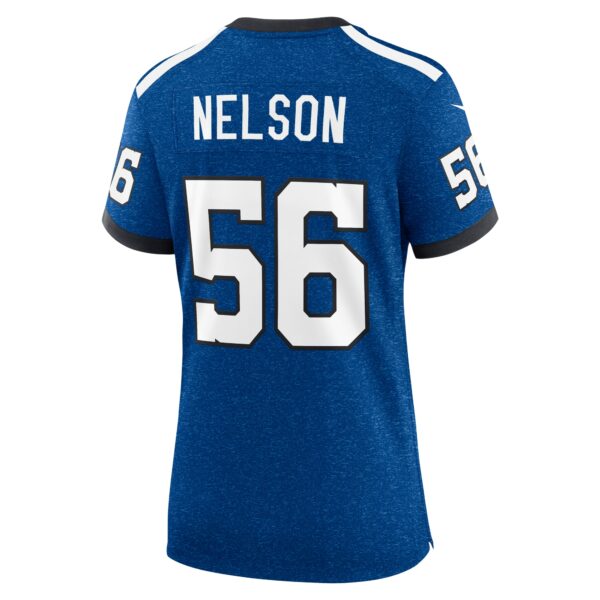 Women’s Indianapolis Colts Quenton Nelson Nike Royal Indiana Nights Alternate Game Jersey