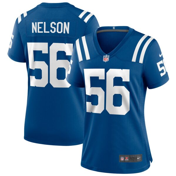 Women’s Indianapolis Colts Quenton Nelson Nike Royal Player Game Jersey