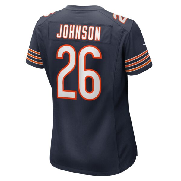 Women’s Chicago Bears Quindell Johnson Nike Navy Team Game Jersey