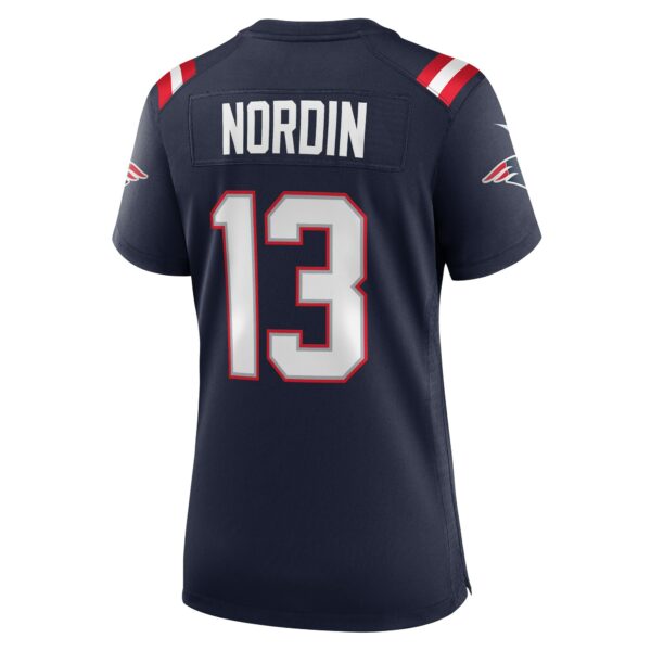 Women’s New England Patriots Quinn Nordin Nike Navy Game Player Jersey