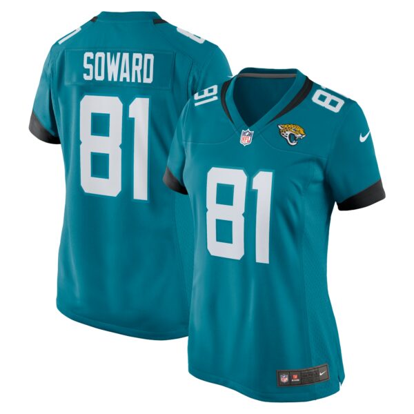 Women’s Jacksonville Jaguars R. Jay Soward Nike Teal Retired Player Team Game Jersey