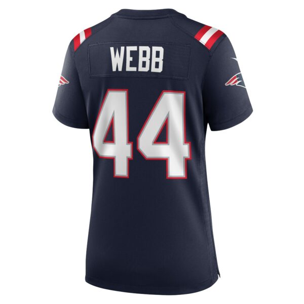 Women’s New England Patriots Raleigh Webb Nike Navy Home Game Player Jersey