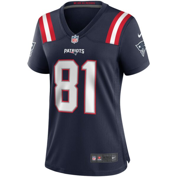 Women’s New England Patriots Randy Moss Nike Navy Game Retired Player Jersey