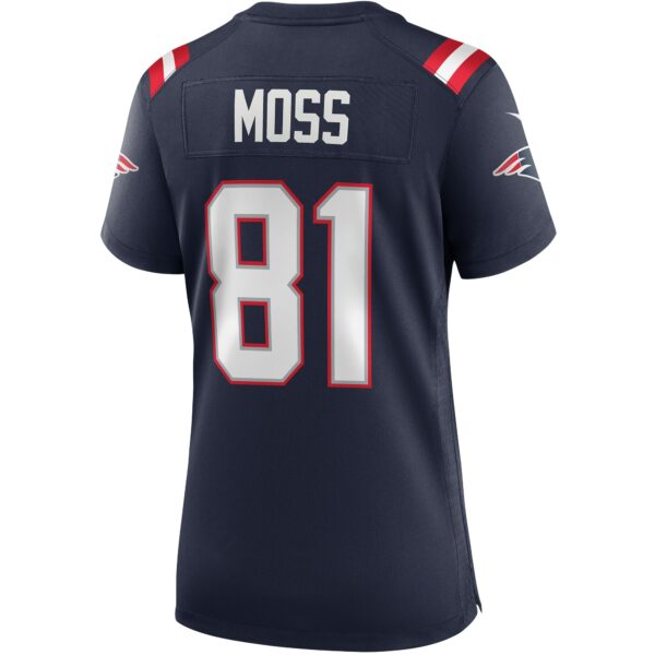 Women’s New England Patriots Randy Moss Nike Navy Game Retired Player Jersey