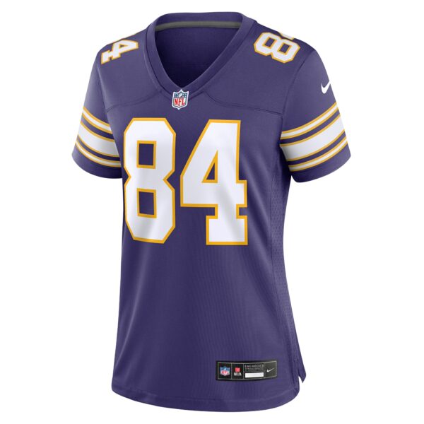 Women’s Minnesota Vikings Randy Moss Nike Purple Classic Retired Player Game Jersey