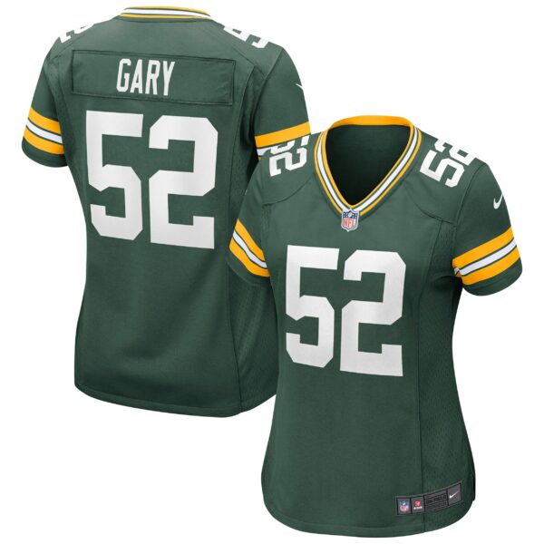 Women’s Green Bay Packers Rashan Gary Nike Green Game Jersey