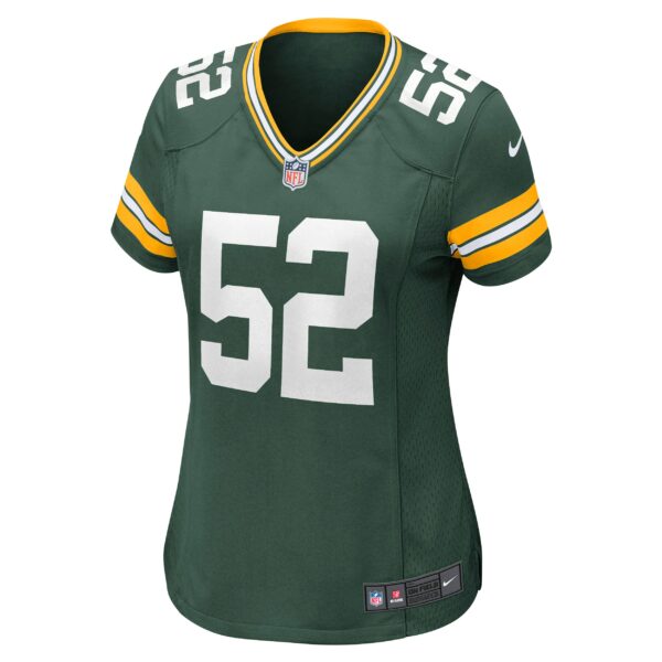 Women’s Green Bay Packers Rashan Gary Nike Green Game Jersey