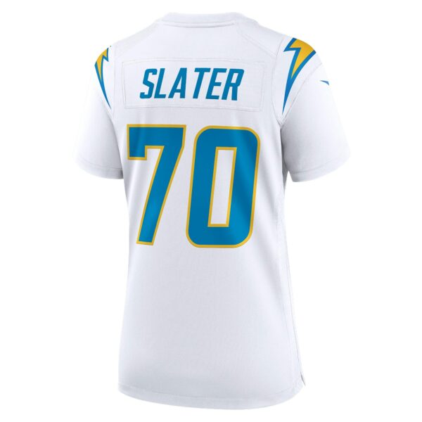 Women’s Los Angeles Chargers Rashawn Slater Nike White Game Jersey