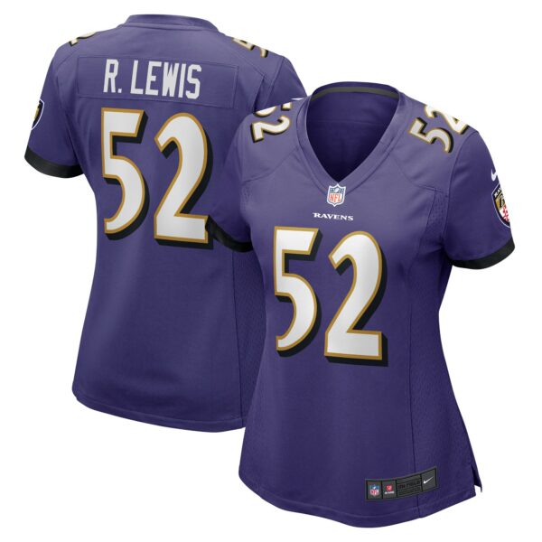 Women’s Baltimore Ravens Ray Lewis Nike Purple Retired Player Jersey