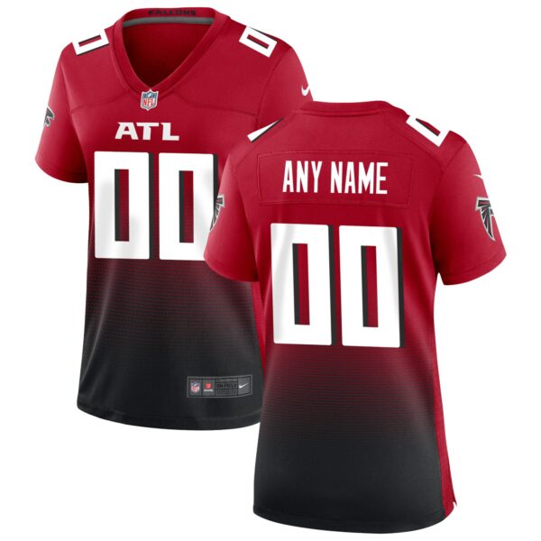 Women’s Atlanta Falcons Nike Red Alternate Custom Game Jersey