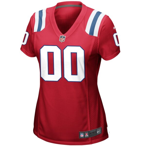 Women’s New England Patriots Nike Red Alternate Custom Jersey