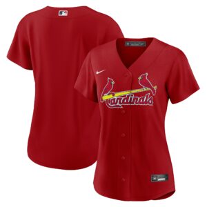 Women's St. Louis Cardinals Nike Red Alternate Replica Team Jersey