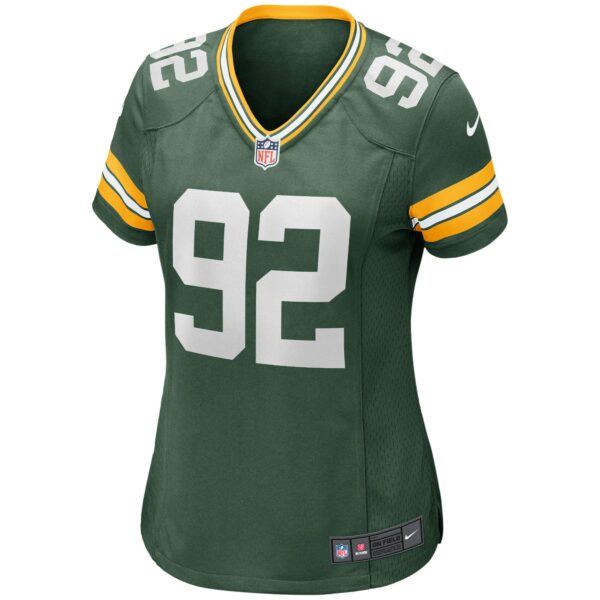 Women’s Green Bay Packers Reggie White Nike Green Game Retired Player Jersey