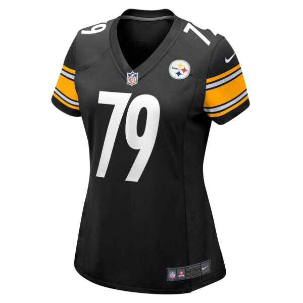 Women’s Pittsburgh Steelers Renell Wren Nike Black Game Jersey