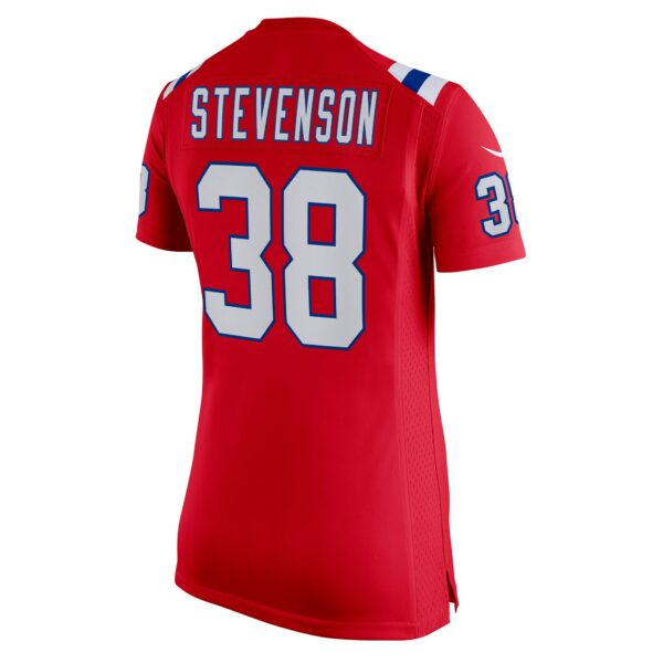 Women’s New England Patriots Rhamondre Stevenson Nike Red Alternate Game Player Jersey