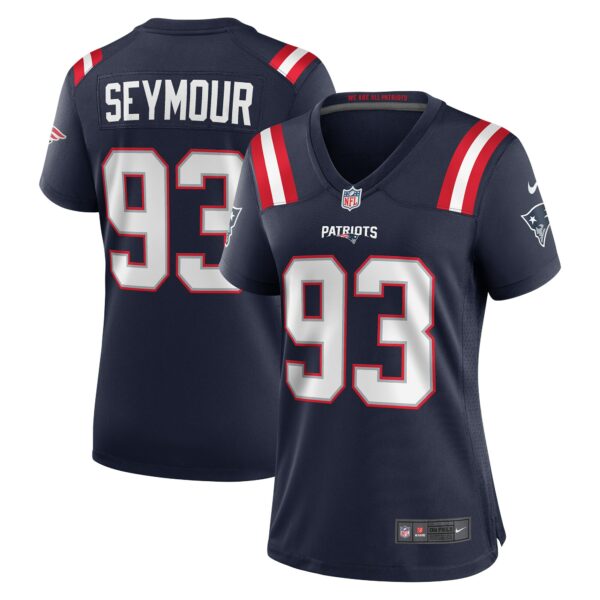 Women’s New England Patriots Richard Seymour Nike Navy Retired Player Game Jersey