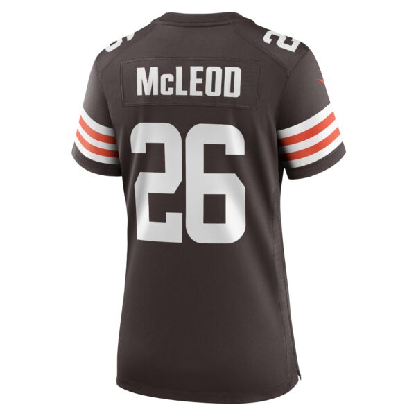 Women’s Cleveland Browns Rodney McLeod Nike Brown Team Game Jersey