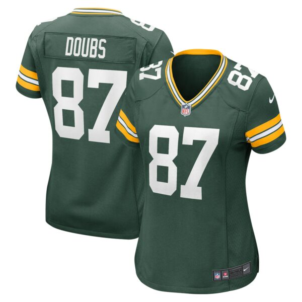 Women’s Green Bay Packers Romeo Doubs Nike Green Player Game Jersey