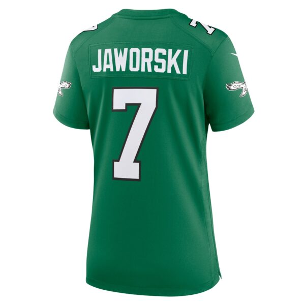 Women’s Philadelphia Eagles Ron Jaworski Nike Kelly Green Alternate Game Jersey