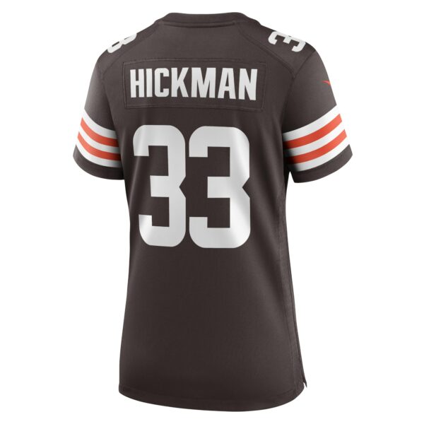 Women’s Cleveland Browns Ronnie Hickman Nike Brown Team Game Jersey