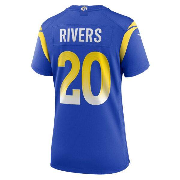 Women’s Los Angeles Rams Ronnie Rivers Nike Royal Team Game Jersey