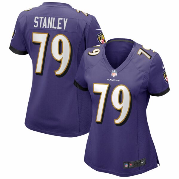 Women’s Baltimore Ravens Ronnie Stanley Nike Purple Game Jersey