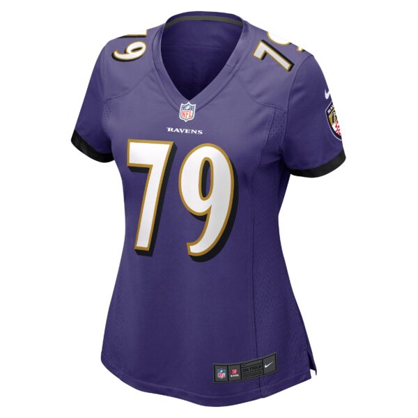 Women’s Baltimore Ravens Ronnie Stanley Nike Purple Game Jersey