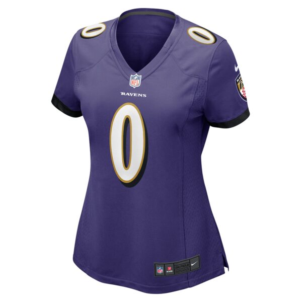 Women’s Baltimore Ravens Roquan Smith Nike Purple Team Game Jersey