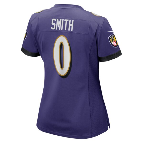 Women’s Baltimore Ravens Roquan Smith Nike Purple Team Game Jersey