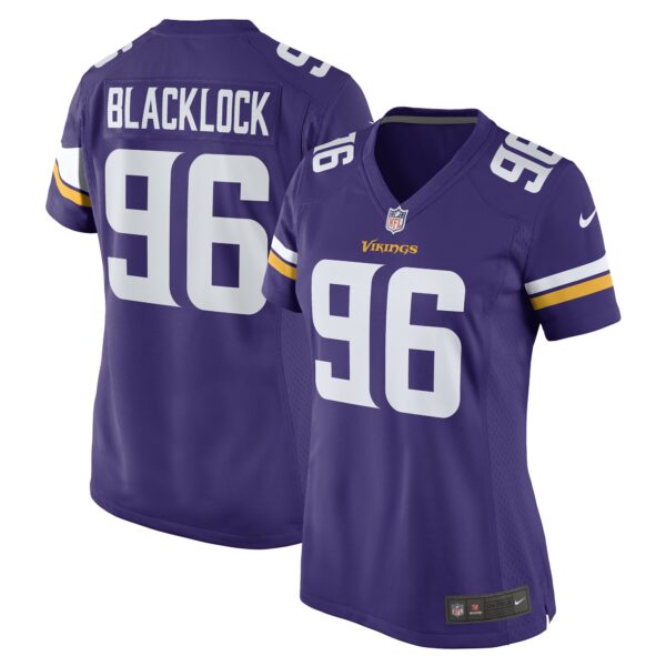 Women’s Minnesota Vikings Ross Blacklock Nike Purple Game Player Jersey