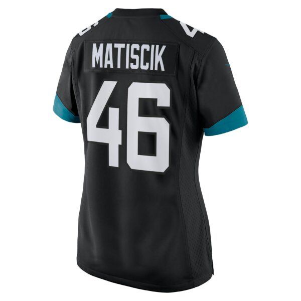 Women’s Jacksonville Jaguars Ross Matiscik Nike Black Game Jersey