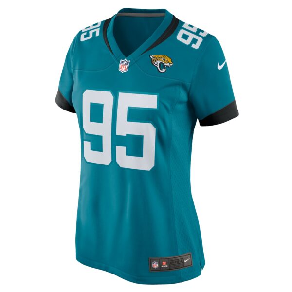 Women’s Jacksonville Jaguars Roy Robertson-Harris Nike Teal Game Jersey