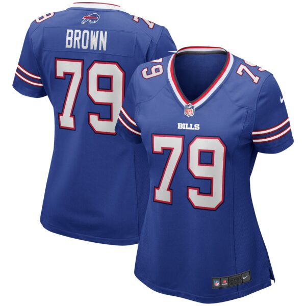 Women’s Buffalo Bills Ruben Brown Nike Royal Game Retired Player Jersey