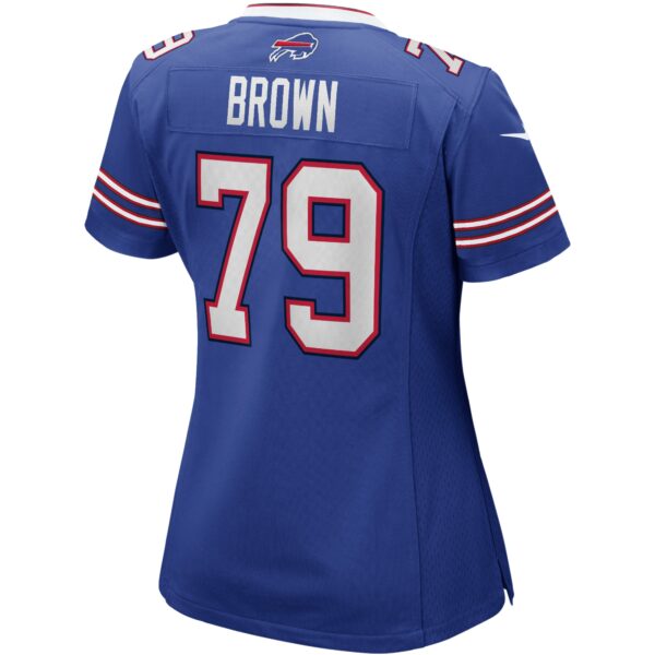 Women’s Buffalo Bills Ruben Brown Nike Royal Game Retired Player Jersey