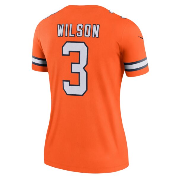 Women’s Denver Broncos Russell Wilson Nike Orange Team Alternate Legend Jersey